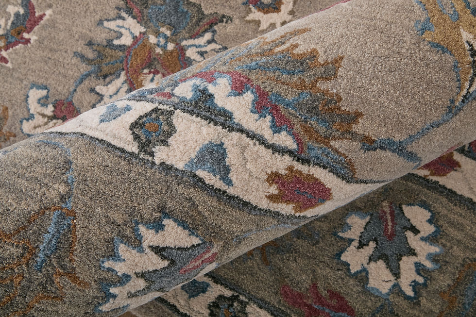 Thumbnail: Rylan Transitional Oriental, Ivory/Taupe/Blue
