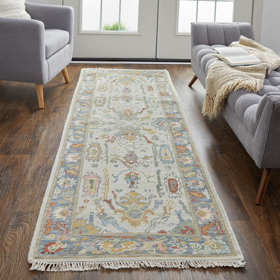 Thumbnail: Karina Traditional Persian, Blue/Gray/Gold