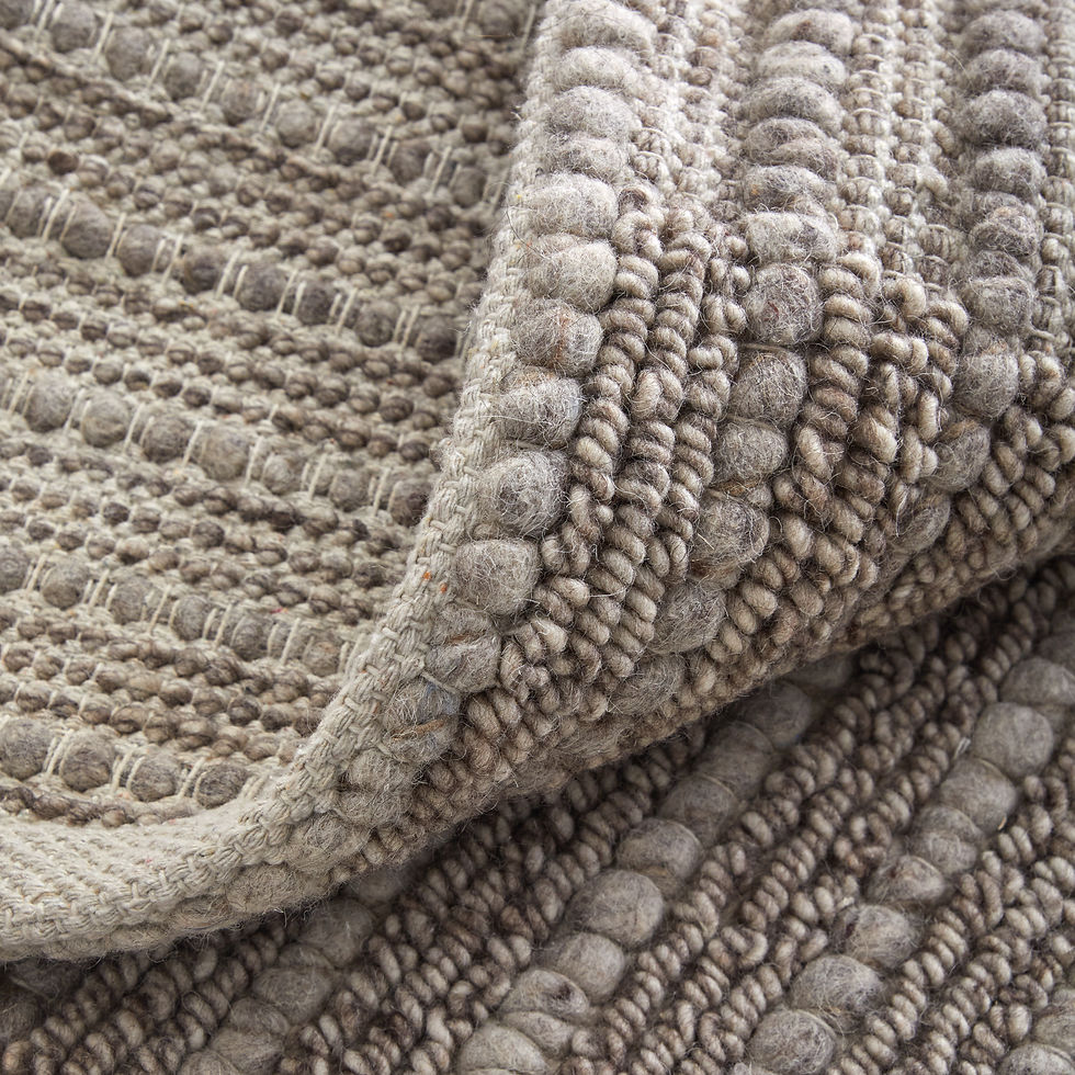 Thumbnail: Herrick Modern Solid, Taupe/Ivory/Brown