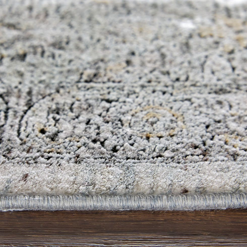 Thumbnail: Sarrant Transitional Damask, Gray/Silver/Tan