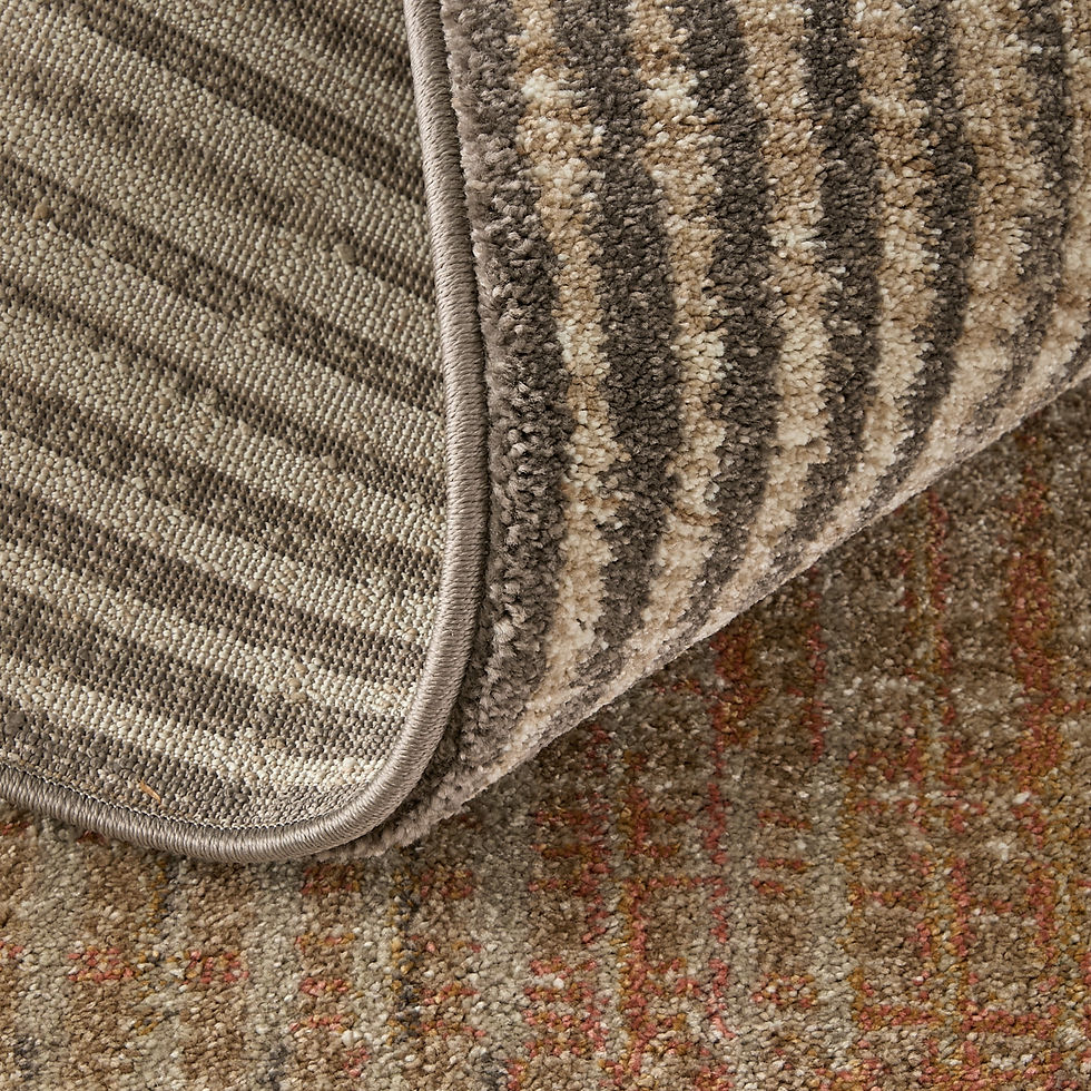 Thumbnail: Eden Modern Abstract, Ivory/Taupe/Pink