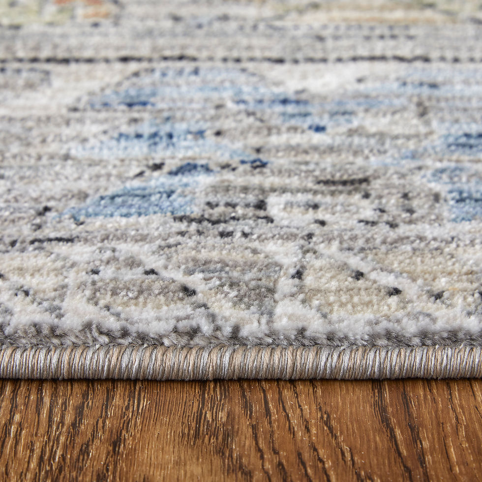 Thumbnail: Melrose Transitional Distressed, Gray/Red/Blue