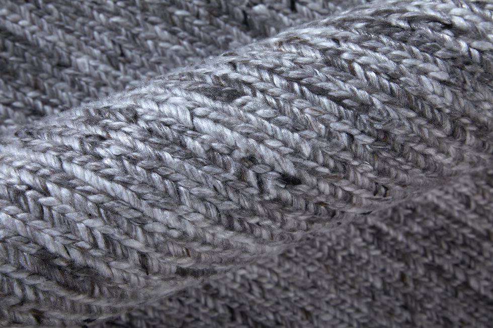 Thumbnail: Finley Modern Solid, Gray/Ivory