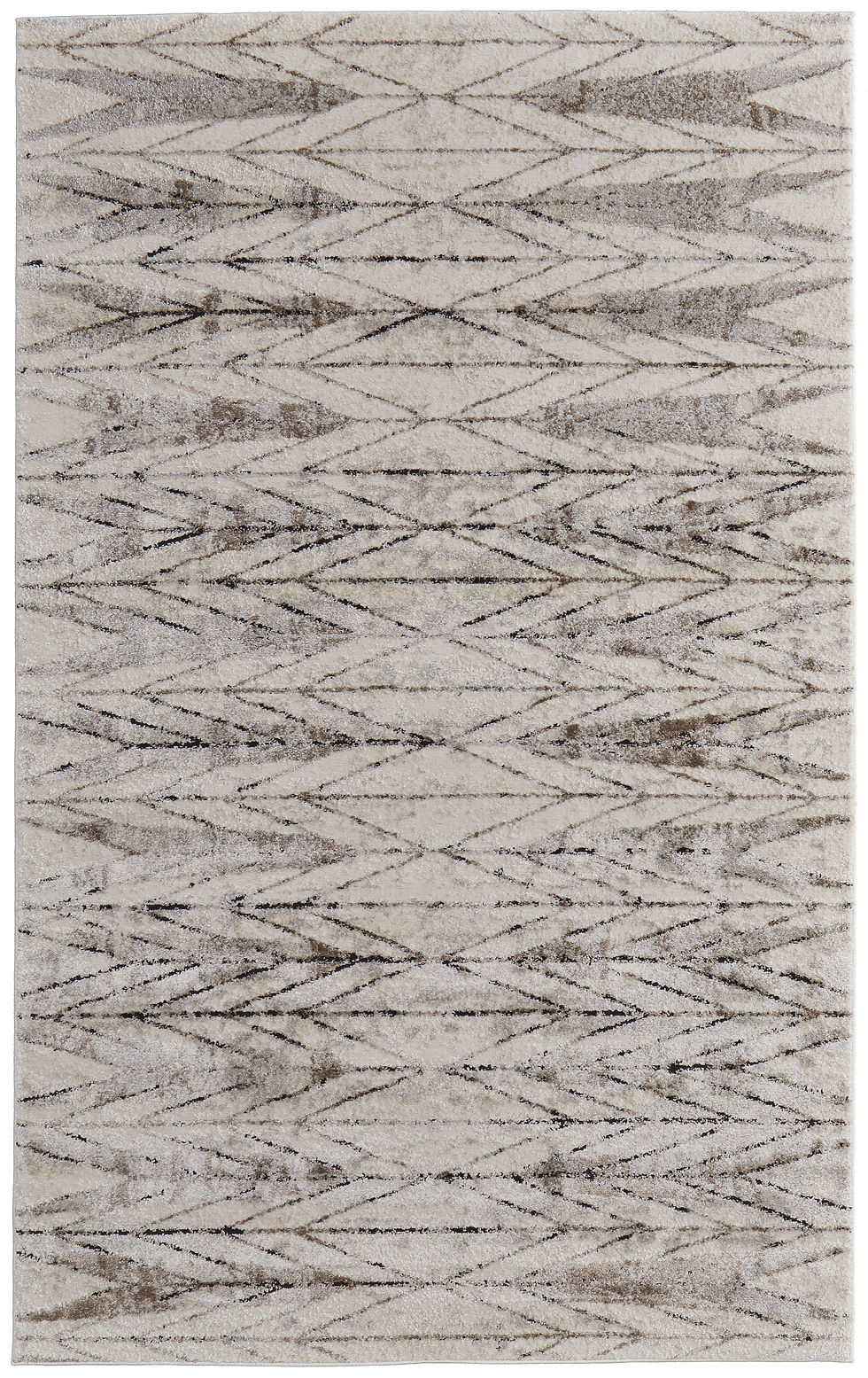 Thumbnail: Vancouver Modern Geometric, Ivory/Tan/Brown