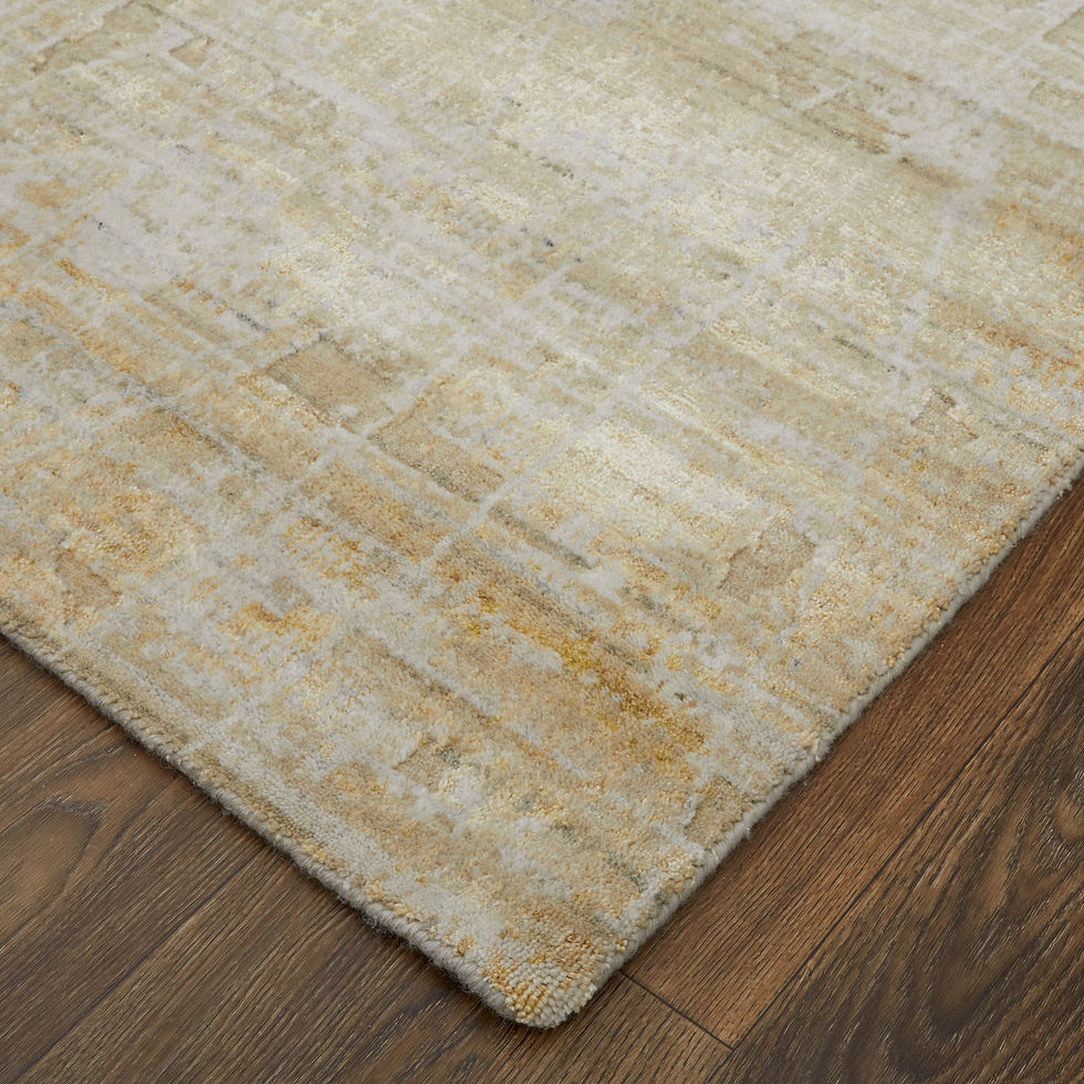 Thumbnail: Eastfield Modern Abstract, Yellow/Ivory/Gold