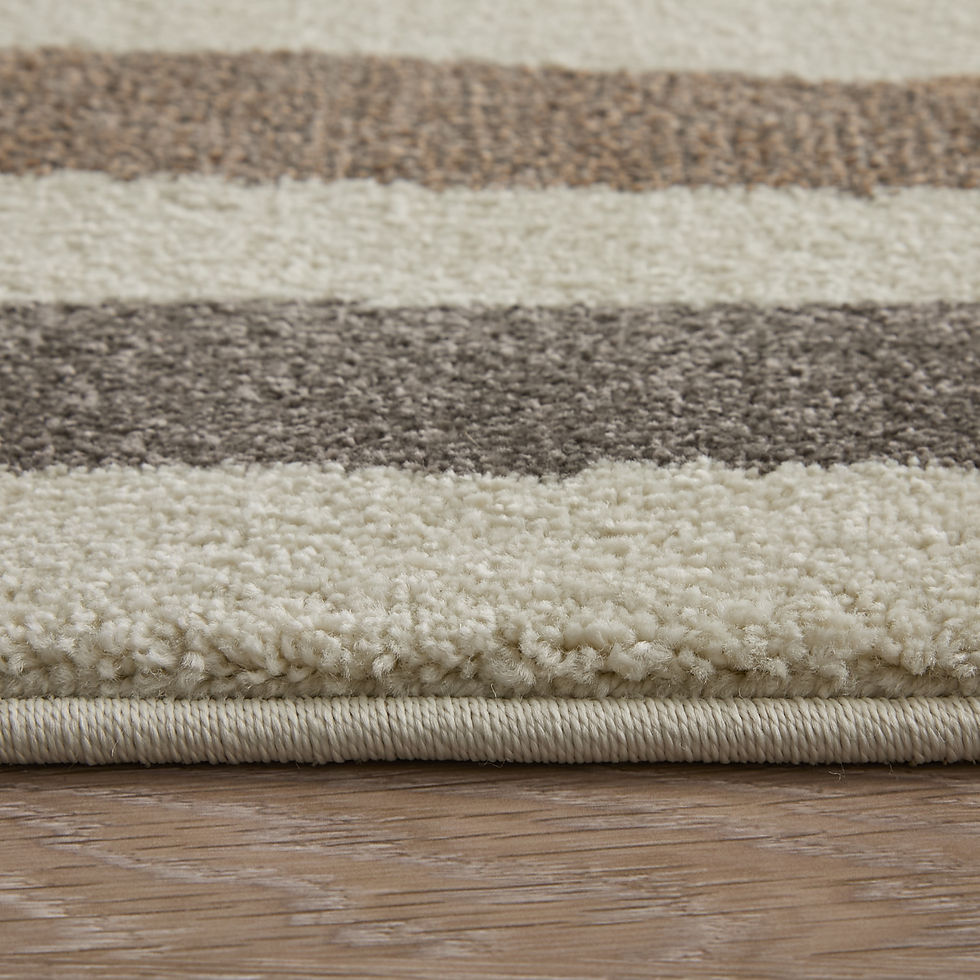 Thumbnail: Eden Modern Abstract, Ivory/Brown/Blue