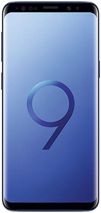 Samsung Galaxy S9 Unlocked Smartphone - Coral Blue - (Renewed)