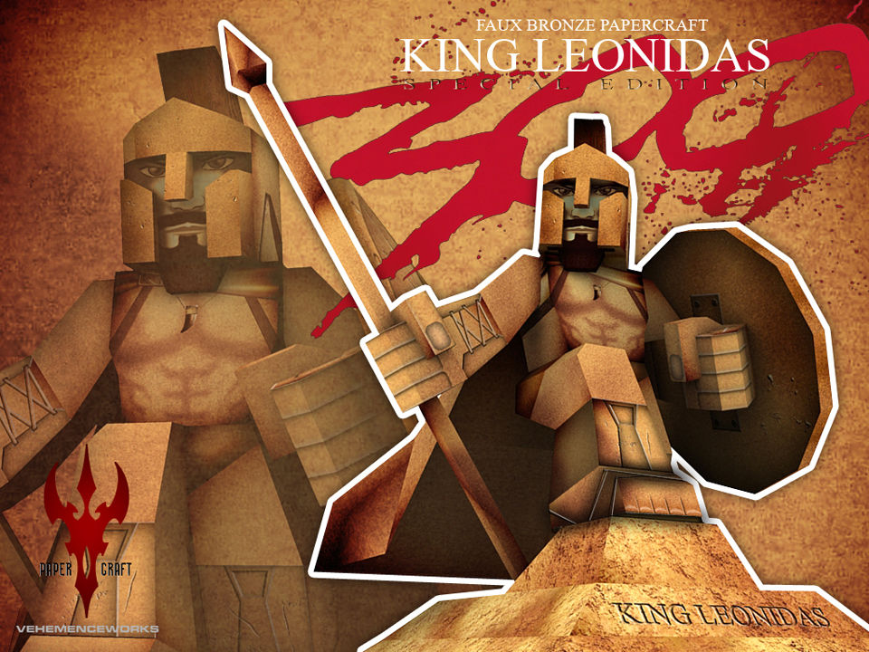 Leonidas Faux Bronze
