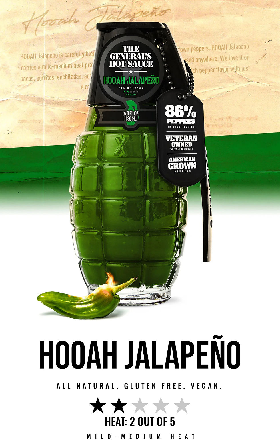 Thumbnail: The Generals Hot Sauce