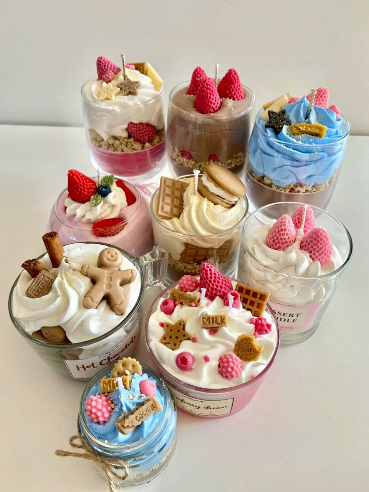 Свечи "десерт"