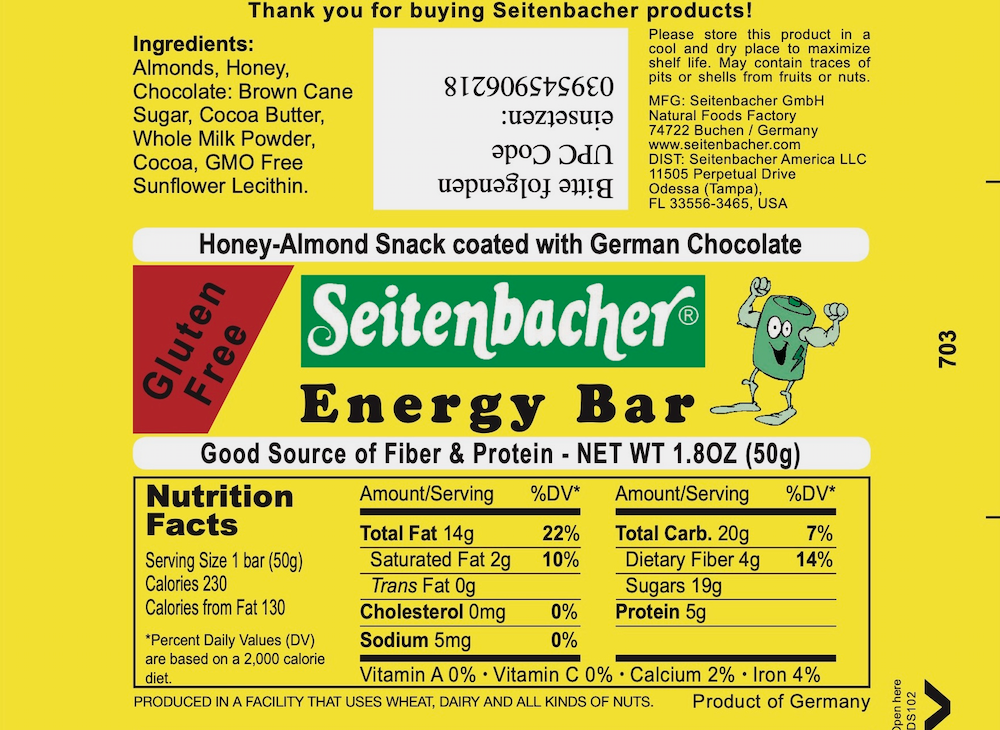703AC - Energy Bar Case, 12 bars