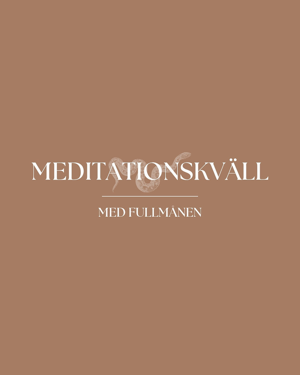 Meditationskväll med Fullmånen