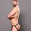 Miniatura: "SEX" Bamboo Jock Black w/ ALMOST NAKED®