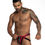 Miniatura: JOCKSTRAP ZIPPER FETICHE RED