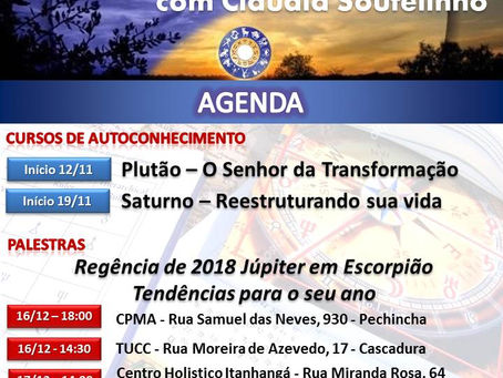 Conexões Astrológicas - Agenda