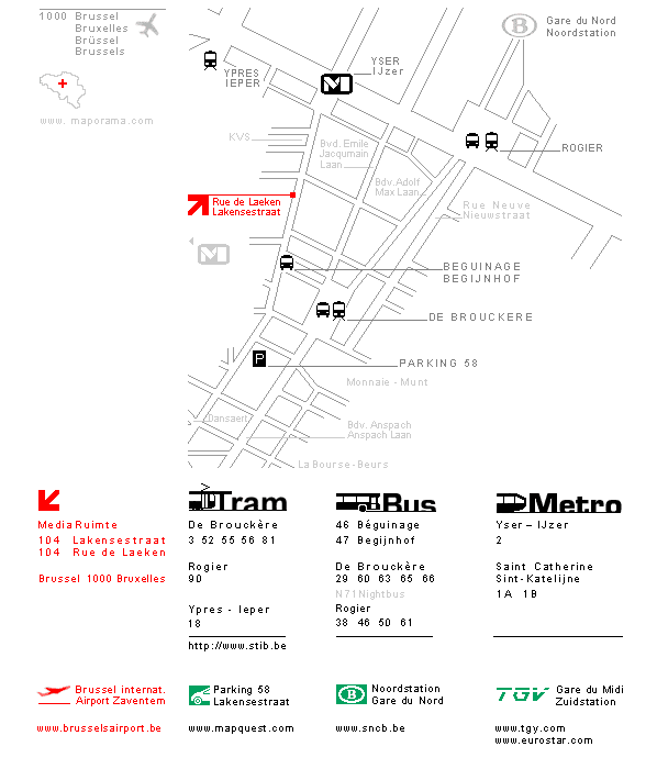 Meduiruimte, Brussels flyer