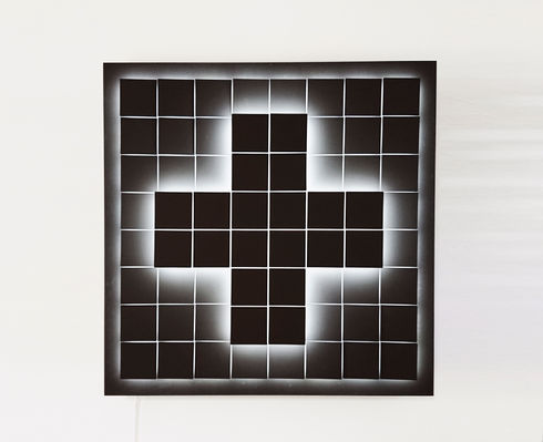 mosaique 8x8, b/w