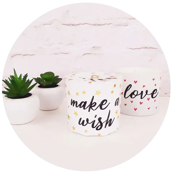 Thumbnail: MAKE A WISH - Wrapped Candle