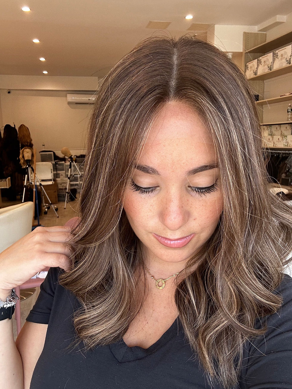 Thumbnail: LACE TOP WIG - BRONDE - 17-18" XXS/XS/S/M/L