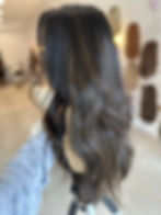 Thumbnail: LACE TOP WIG  - SOFT BLACK X CARAMEL 23-24" XXS/XS/S/M/L