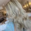 Thumbnail: LACE TOP WIG  PLATINUM DIMENSIONAL BLONDE XS/S/M 23-24"