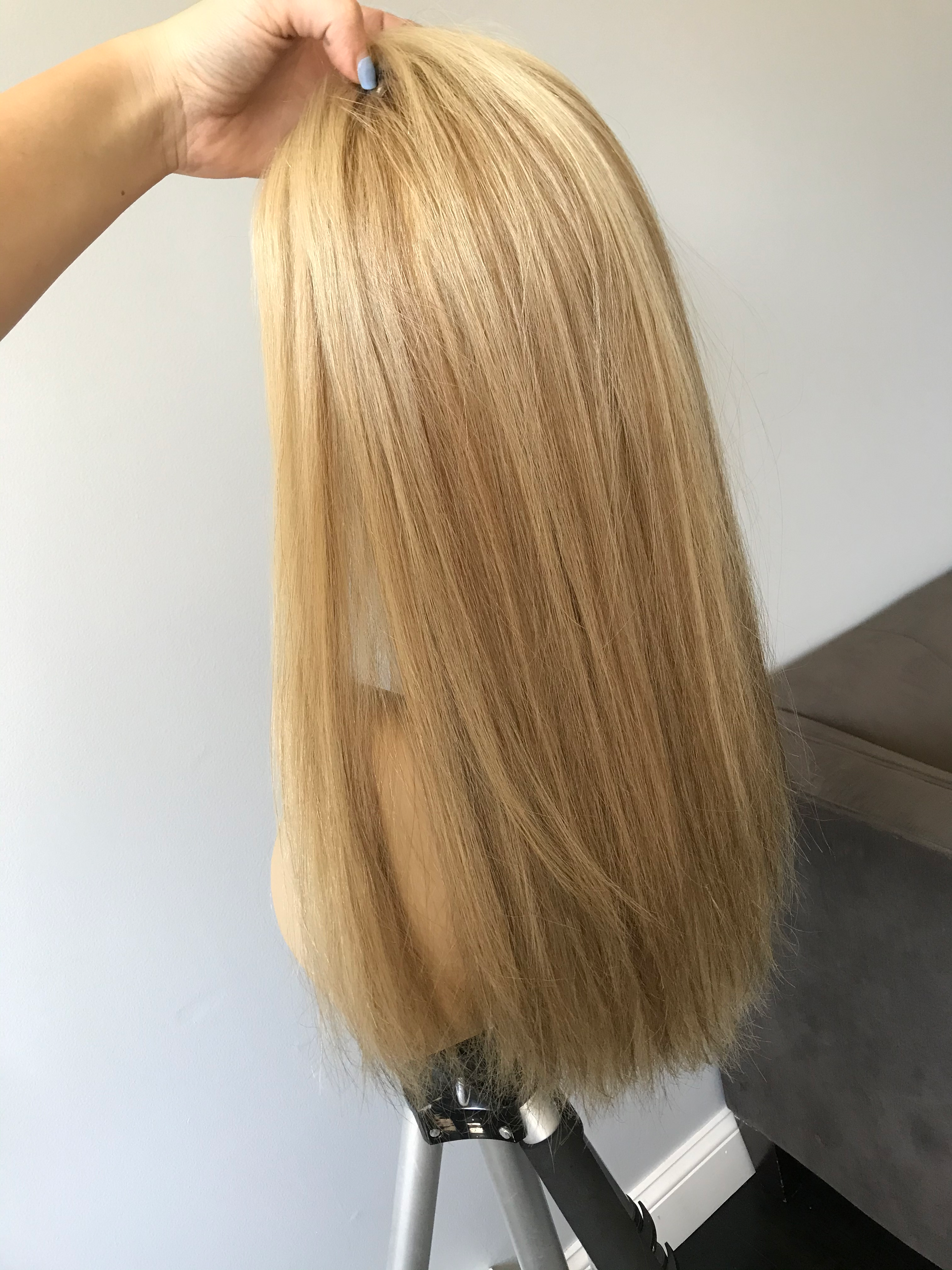 PONY TOPPER-  BLONDE 6X7 20" and 24”