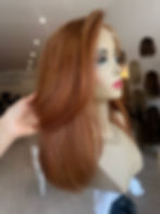 Thumbnail: LT7947: LACE TOP WIG - SMALL - 20" AUBURN COPPER