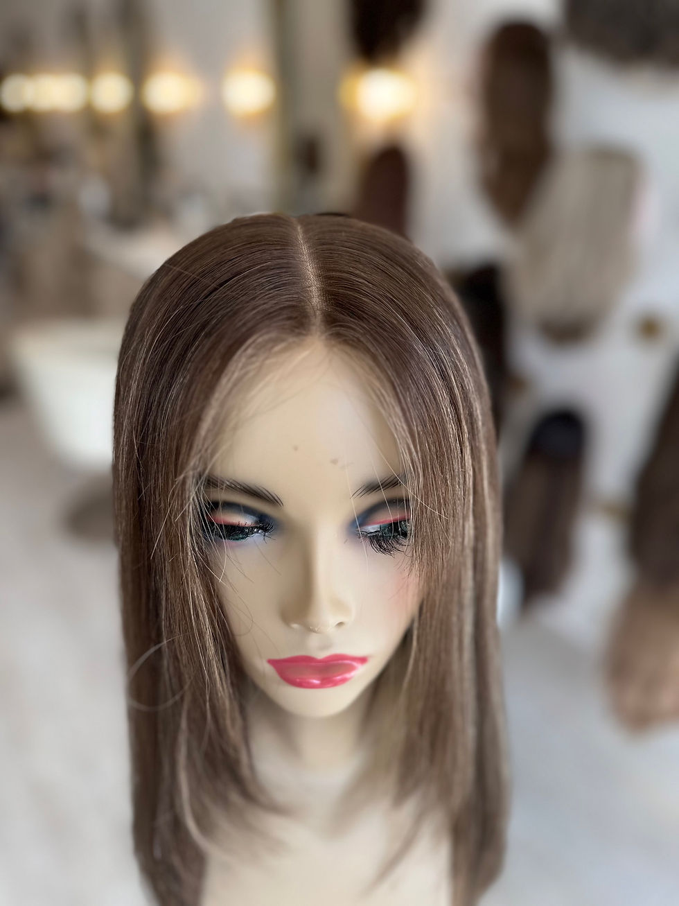 Thumbnail: LACE TOP WIG - BRONDE - 24" XXS/XS/S/M/L