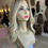 Thumbnail: LT6634: LACE TOP WIG - SMALL 24-25" -REVERSE CUSTOM BLONDE BALAYAGE