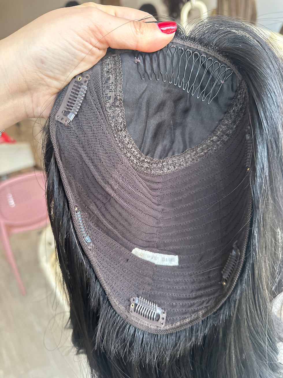 Thumbnail: TP34400-04/10/TP34397-99 : NATURAL SOFT BLACK WITH PRECUT CURTAIN BANG 10X11 21"