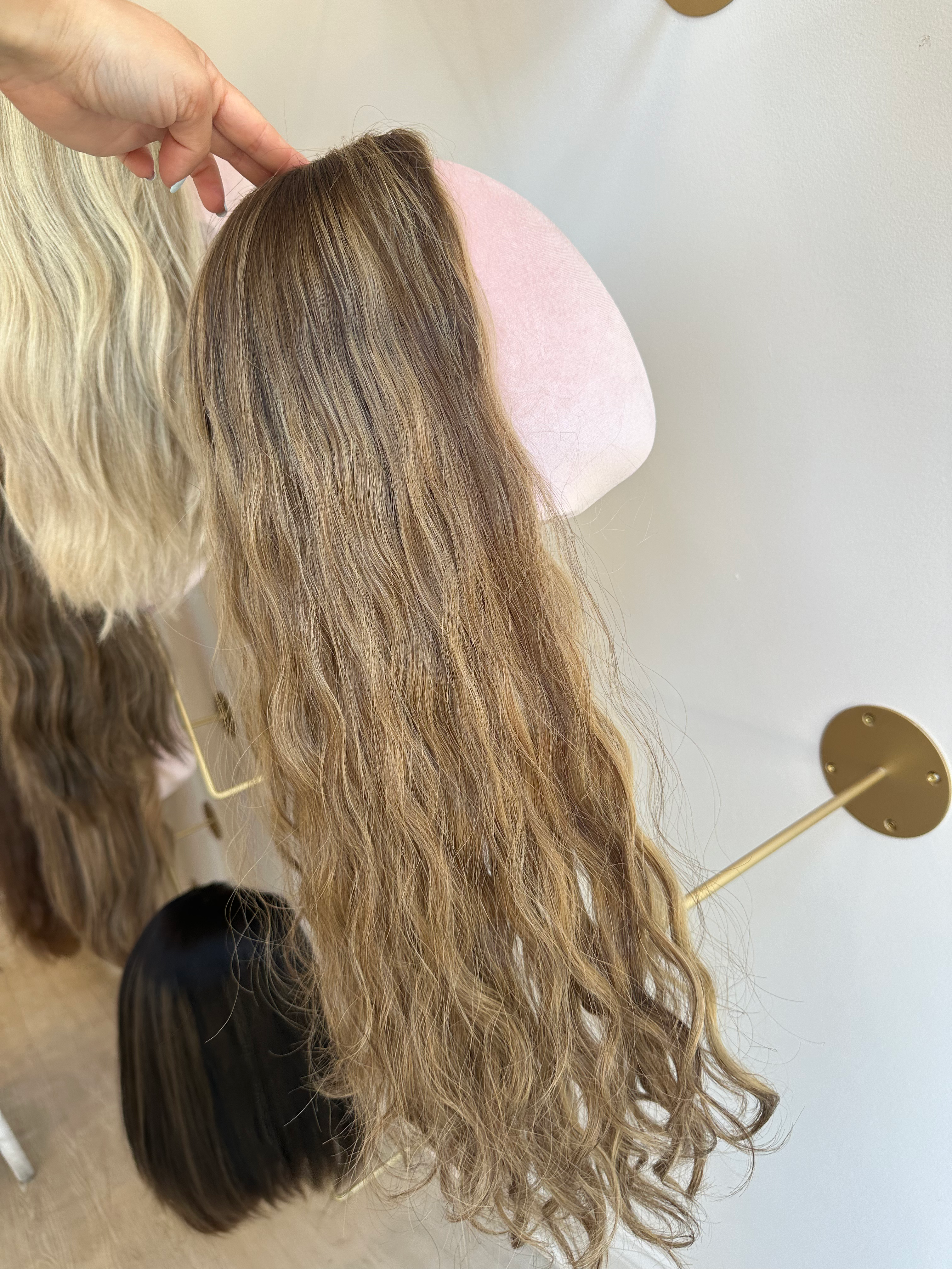 PONY TOPPER - LIGHT LEXIE PERM 6X7 20 & 24"