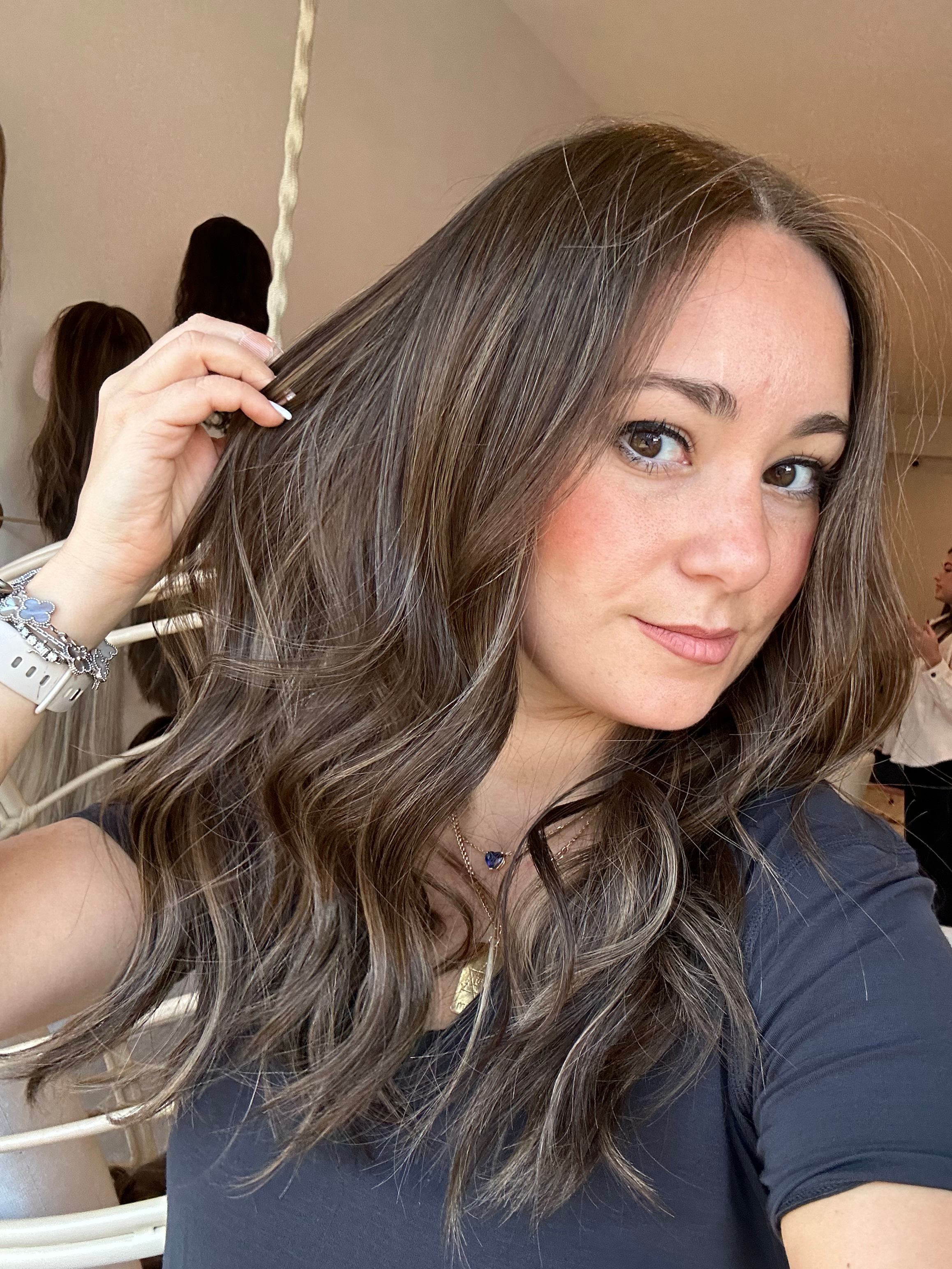 Lace topper whopper 10x10 Mousse 21"