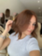 Thumbnail: V37571: VIRGIN EUROPEAN AUBURN LACE TOPPER 13-14"