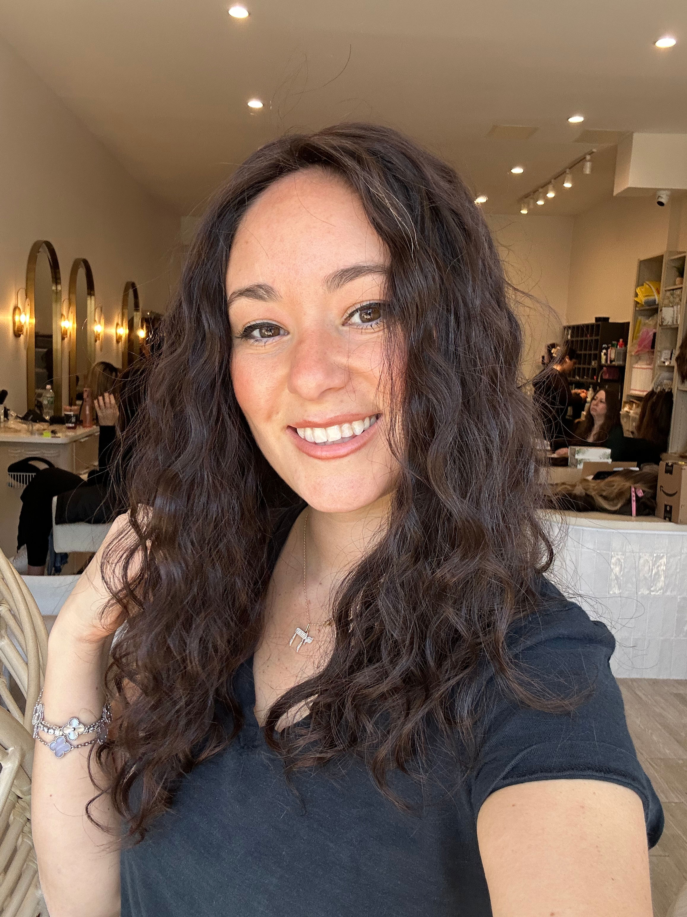 TWP28480: 9X9 20" NATURAL DARK BROWN PERM WAVY