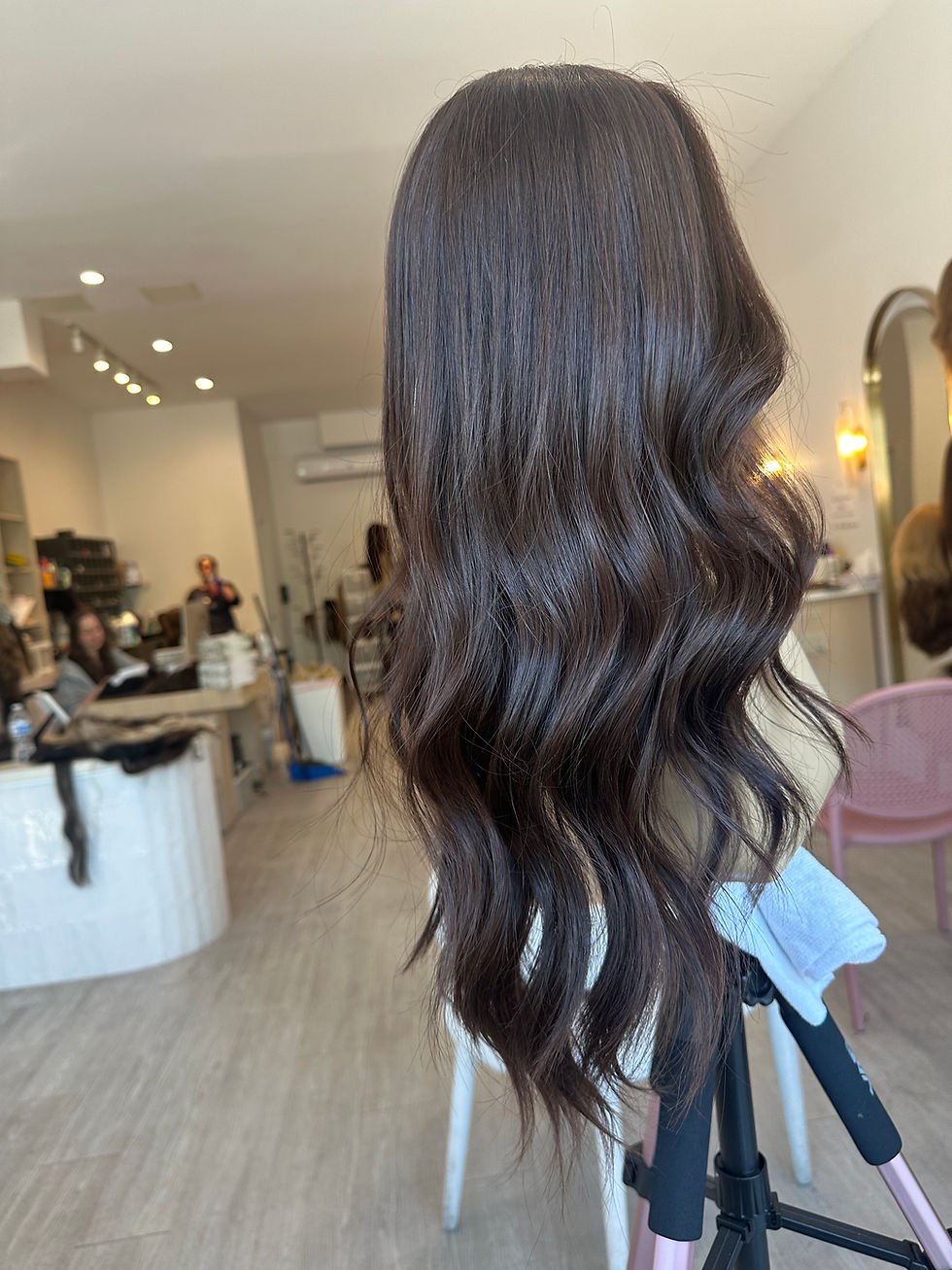 Thumbnail: TP37895: 8X9 21-22" NATURAL WARM DARK BROWN