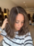 Thumbnail: LACE TOP WIG - BROWN X CARAMEL XXS-L 15-16"