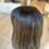 Thumbnail: TCP31102: DARK BROWN X ASH CARAMEL BALAYAGE precut bangs 10X11 24-25"