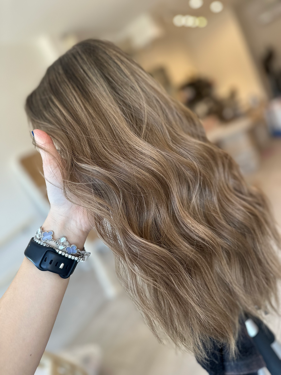 Thumbnail: LACE TOP WIG - SALTED CARAMEL 21-22" XXS-