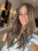 Thumbnail: LACE WIG - XS/S/M/L 24"- LIGHT LEXIE 5 ROOT (ASHY)