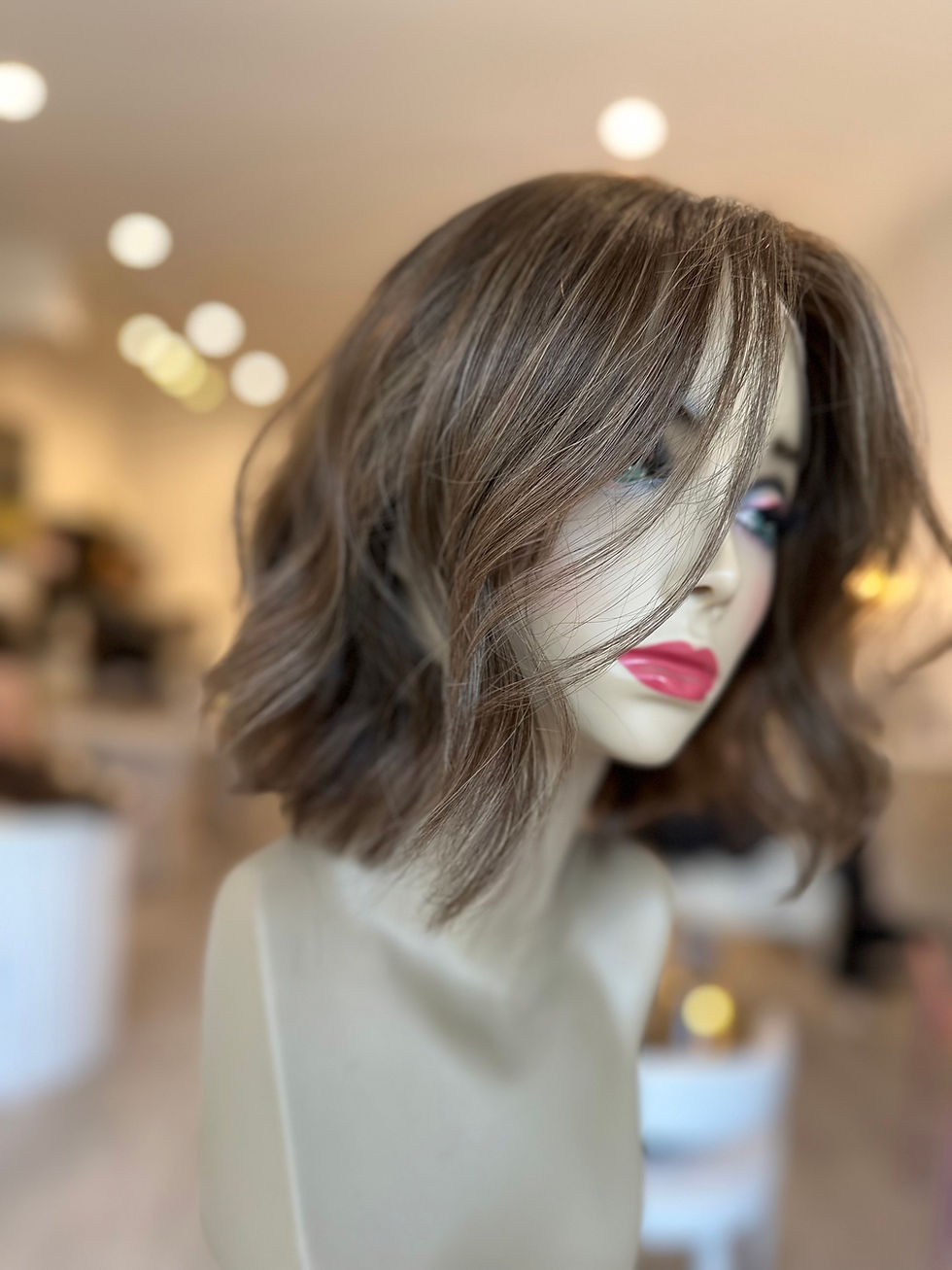 Thumbnail: LACE TOP WIG - MOUSSE - 12" XS-L