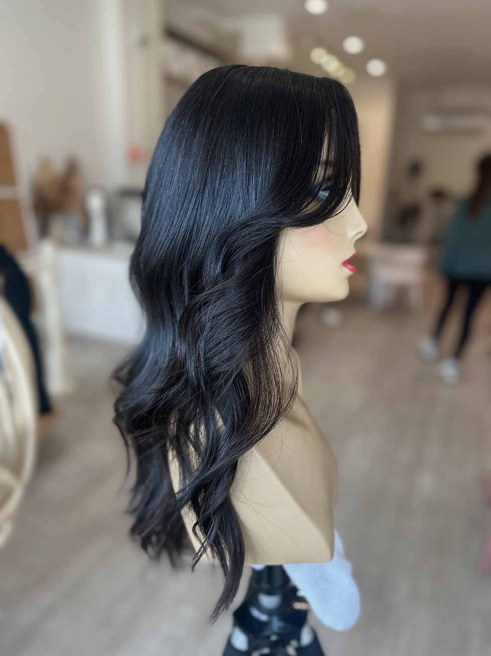 Thumbnail: TP34400-04/10/TP34397-99 : NATURAL SOFT BLACK WITH PRECUT CURTAIN BANG 10X11 21"
