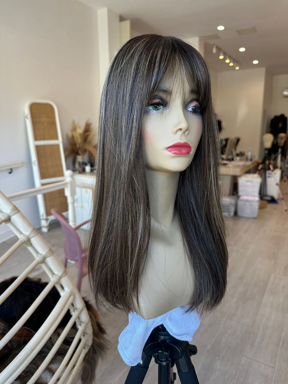 Thumbnail: TP33733/36: 8X9 20" DARKER ELAINE WITH PRECUT BANGS
