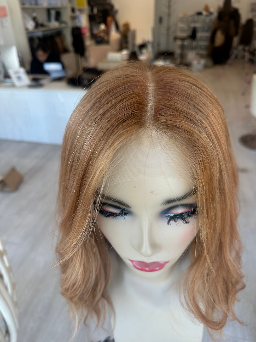 Thumbnail: LT7968: LACE TOP WIG - SMALL - 19” - LIGHT COPPER