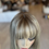 Thumbnail: TP33400-01: ASHY DIMENSIONAL DARKER BLONDE PRECUT BANG 8X10 18"