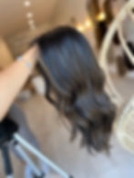 Thumbnail: LACE TOP WIG - SOFT BLACK X CARAMEL 21-22" XXS/XS/S/M/L