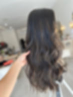 Thumbnail: LACE TOP WIG - SOFT BLACK X CARAMEL 25-26" XS/S/M/L