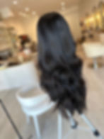 Thumbnail: LACE TOP FULL WIG - 28” - XS/S/M/L- NATURAL SOFT BLACK