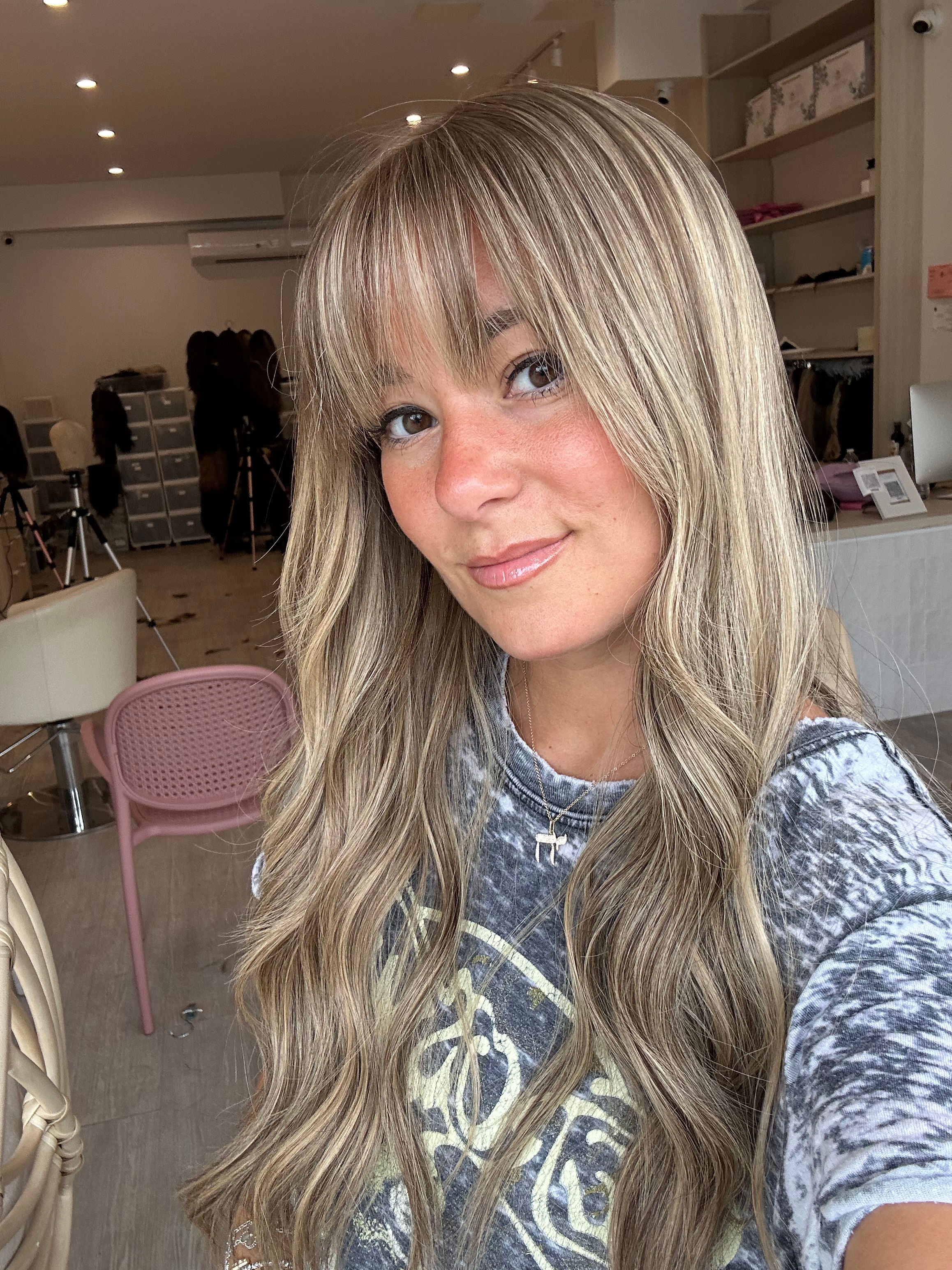 TP37876/79: 8X9 24" LEXIE 8 ROOT PRECUT BANGS