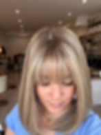 Thumbnail: TP21561/64/71-73: DIMENSIONAL BLONDE 7X8 16" PRECUT BANGS