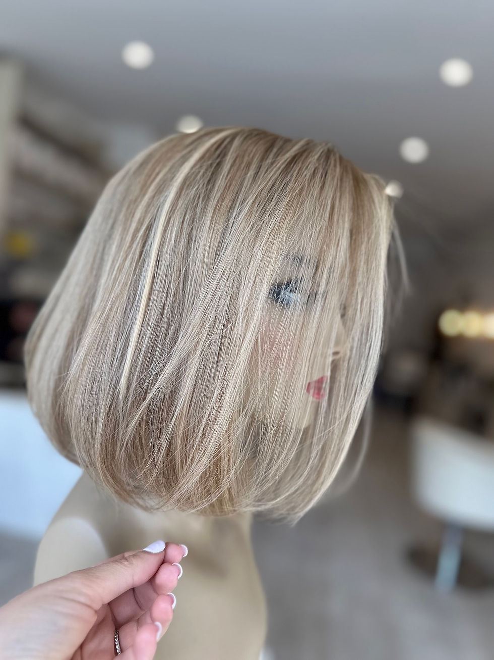 Thumbnail: LACE TOP WIG - BUTTERSCOTCH 12" XS/S/M